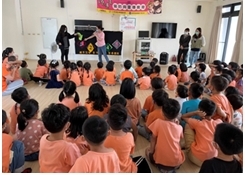 2023/05/16, 18, the burn prevention and education outreach the Zou-Hsin kindergarten.